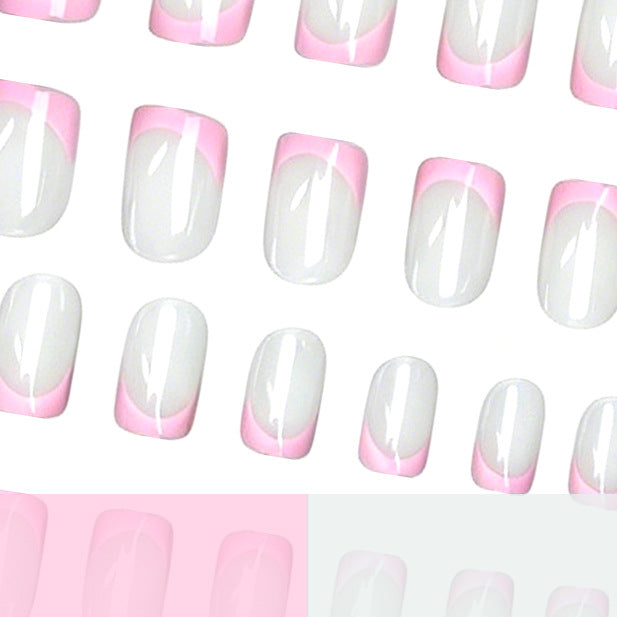 Elegant Ombre French Tip Nail Set Stornfield