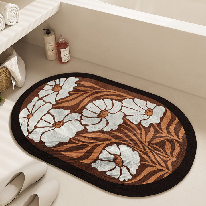 Floral Print Area Rug Stornfield