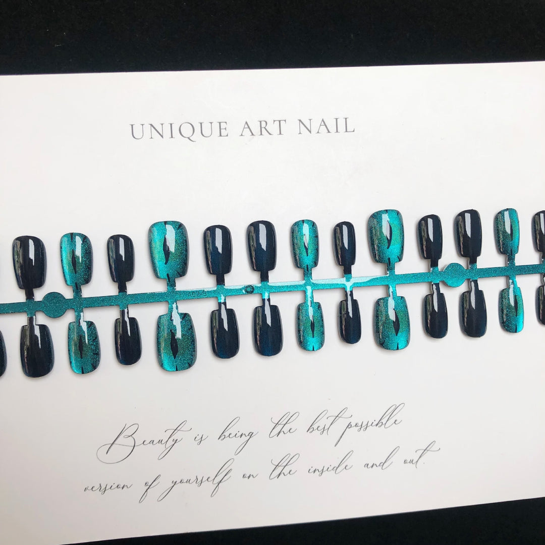 Elegant Ombre Art Press-On Nails