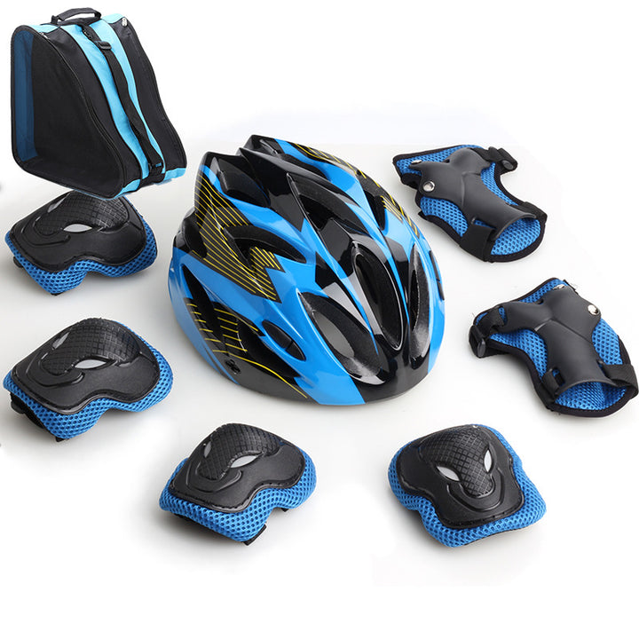Safety Helmet and Protective Gear Set Stornfield