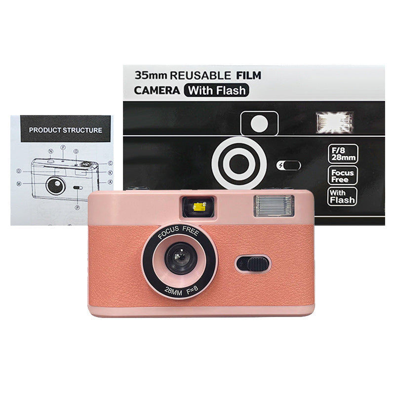 35mm Reusable Film Camera with Flash Stornfield