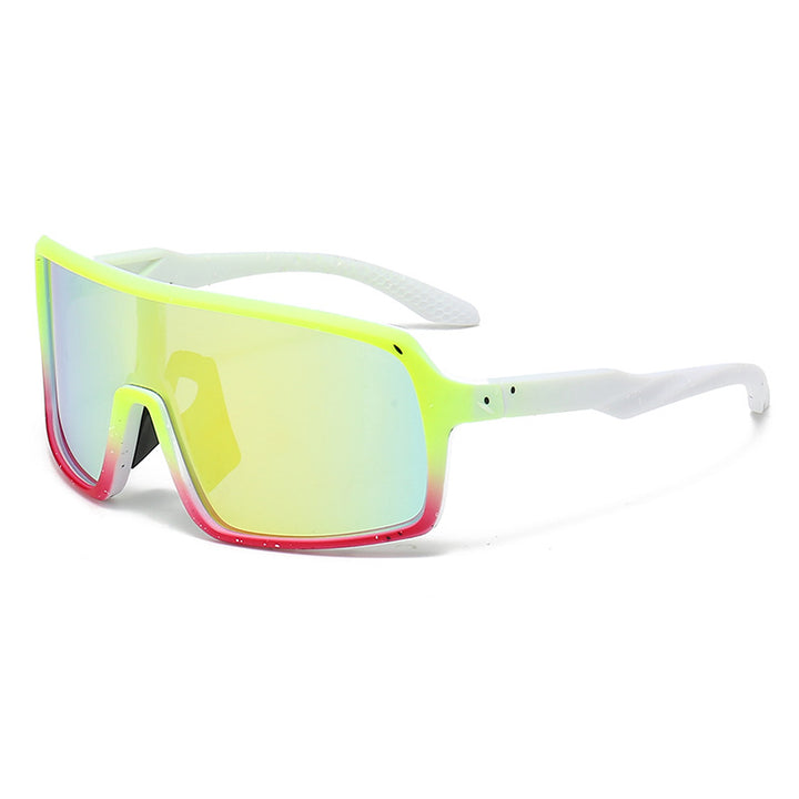 Ladies fashionable sunglasses in a futuristic design with large lenses Stornfield