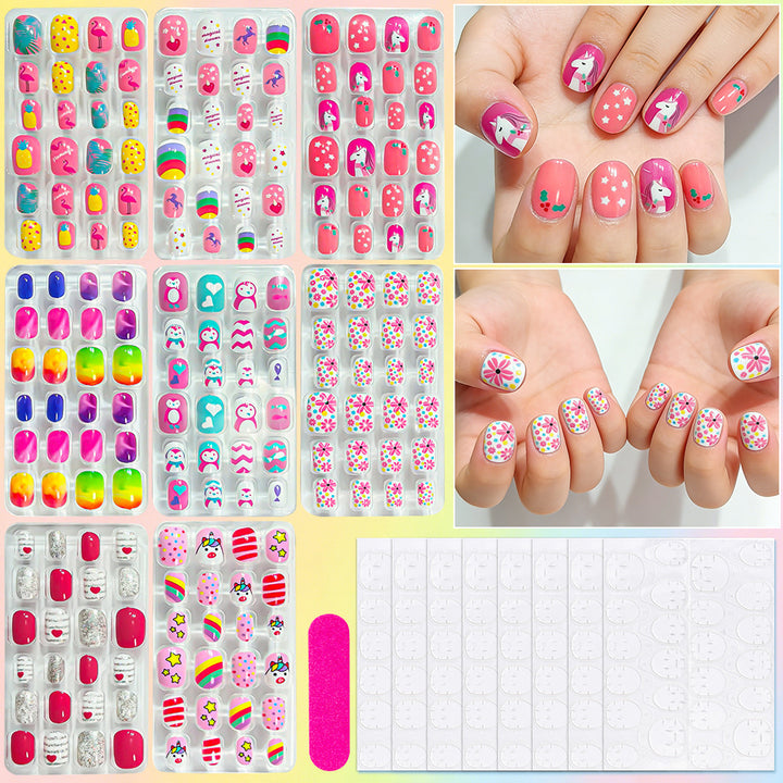 Creative Themed Press-On Nail Collection Stornfield