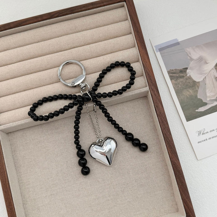 Elegant Beaded Charm Keychain Stornfield