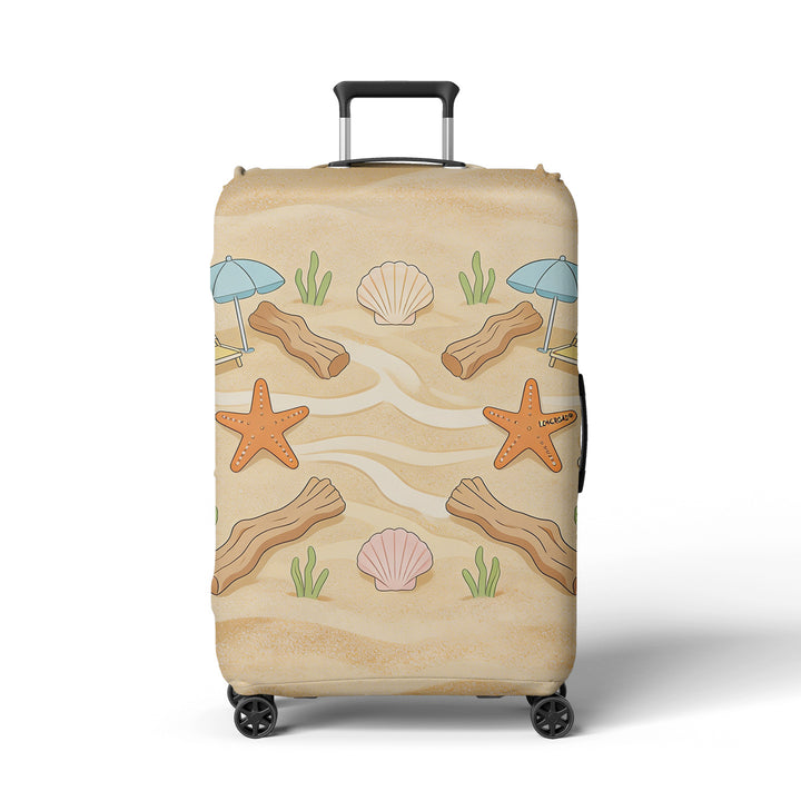 Women's suitcase cover with beach motif Stornfield