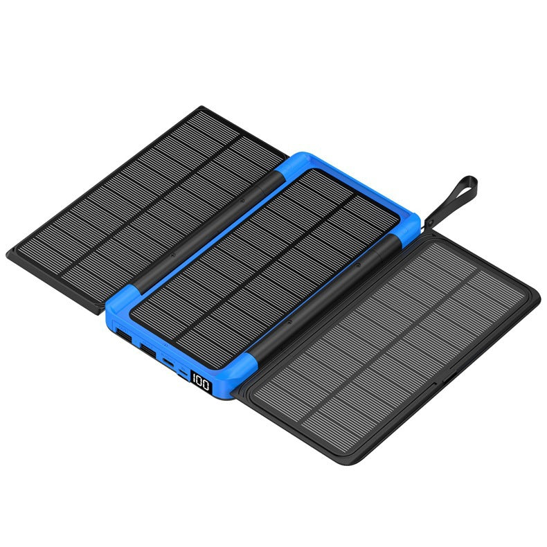 Portable Solar Power Bank with Multifunctional Charging Function Stornfield