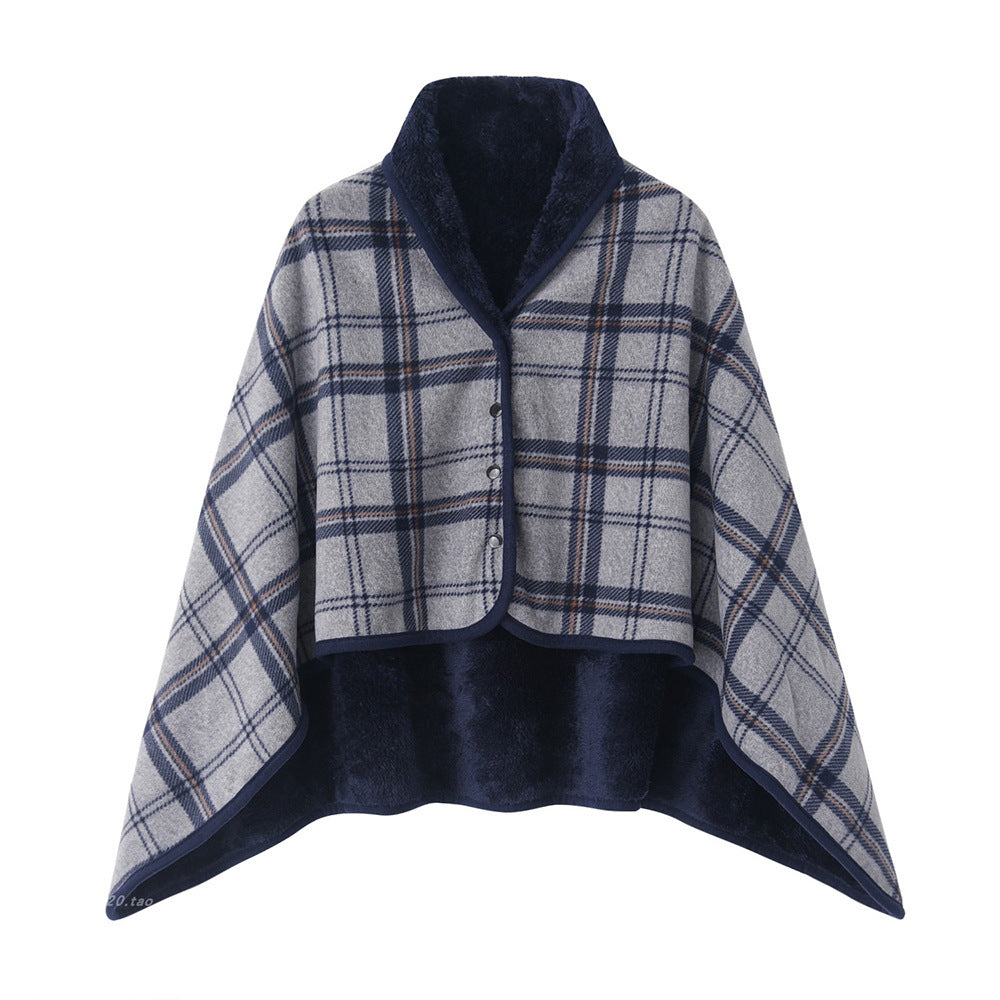 Women Cozy Blanket Poncho Stornfield