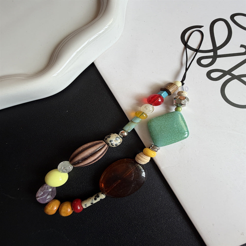 Stylish Beaded Phone Lanyard Stornfield
