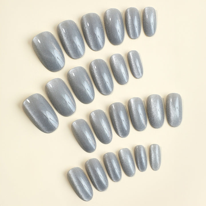 Elegant Glittering Artificial Nails Stornfield
