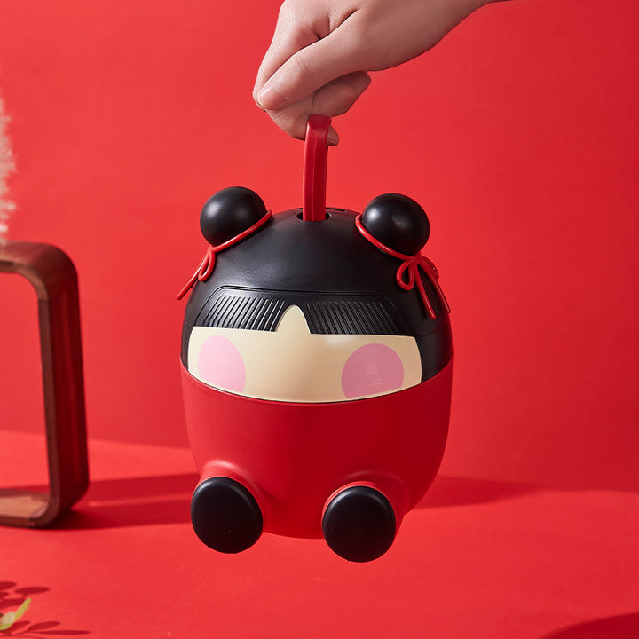 Cute Cartoon-Themed Trash Can Stornfield