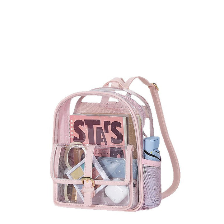 Transparent Backpack Bag with Organized Interior Stornfield