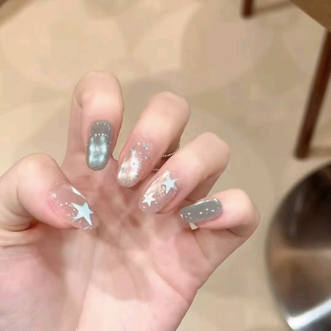 Stylish Press-On Nail Wraps Stornfield