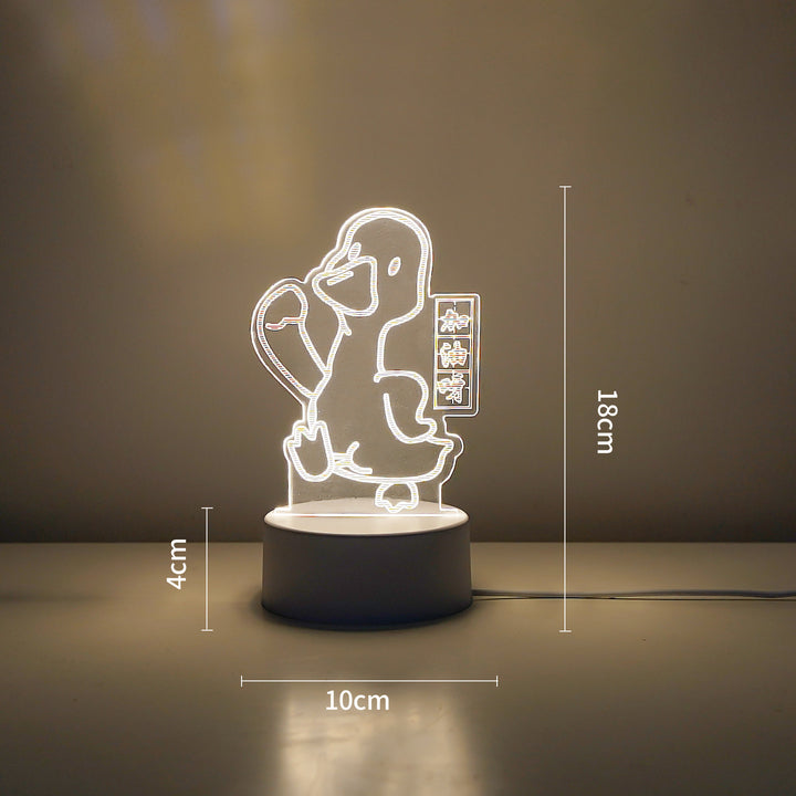 LED Tiger Figure Decorative Lamp