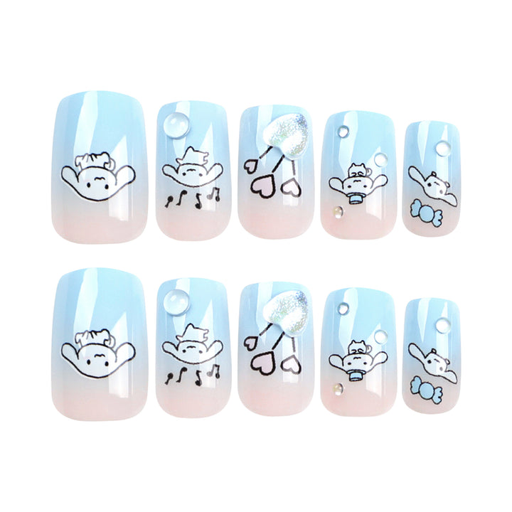 Artful Nail Extensions with Animal Motifs Stornfield