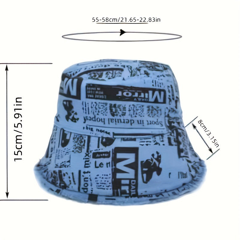 Stylish Graphic Bucket Hat