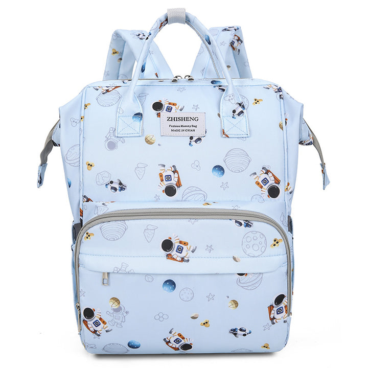 Cosmic-Themed Multi-Functional Diaper Backpack Stornfield