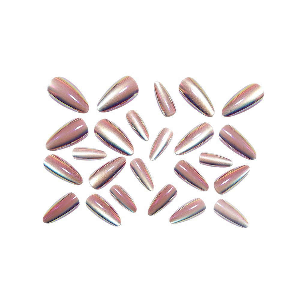 High-gloss artificial nails with elegant gradient Stornfield