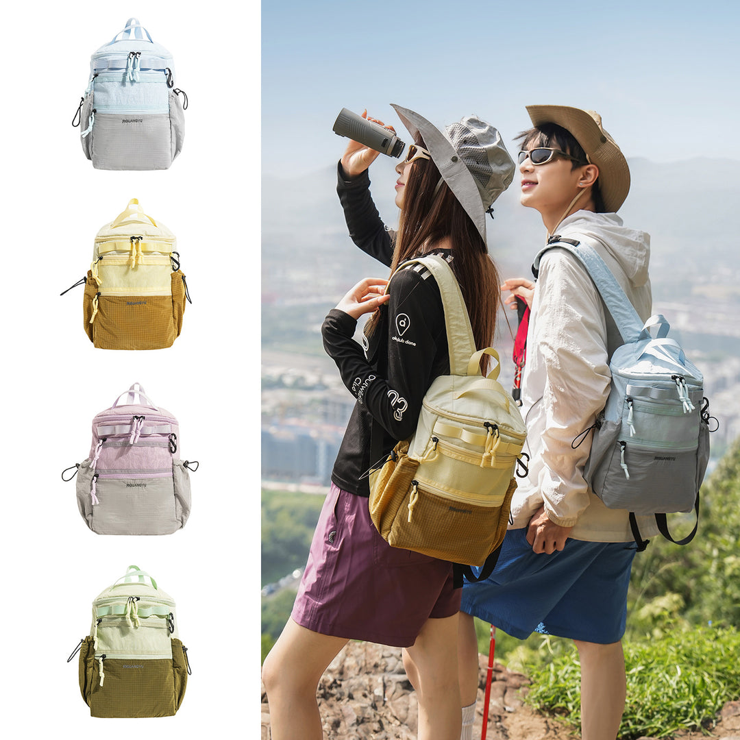 Multi-Pocket Lightweight Crossbody Backpack Stornfield