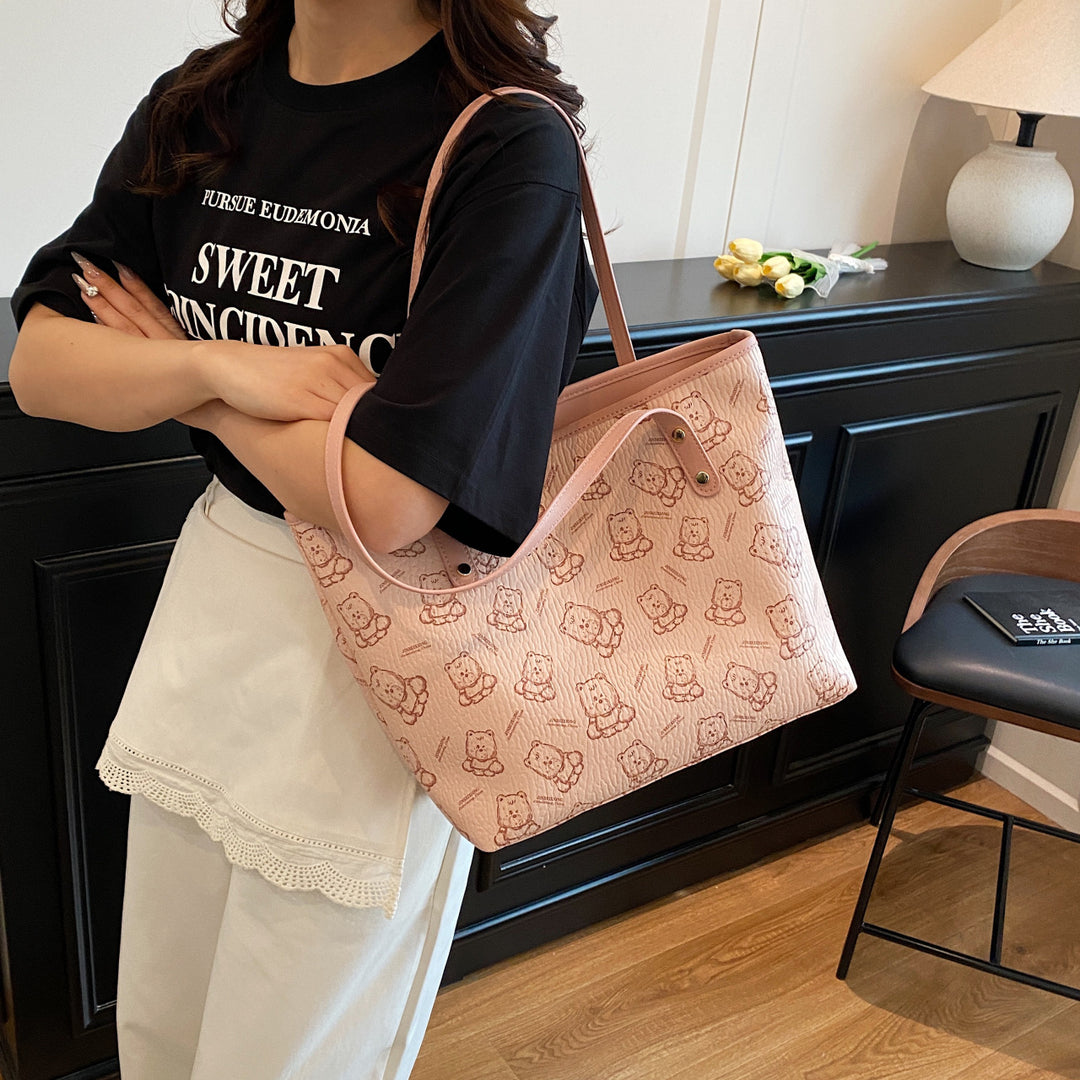 Playful Graphic Tote Bag Stornfield