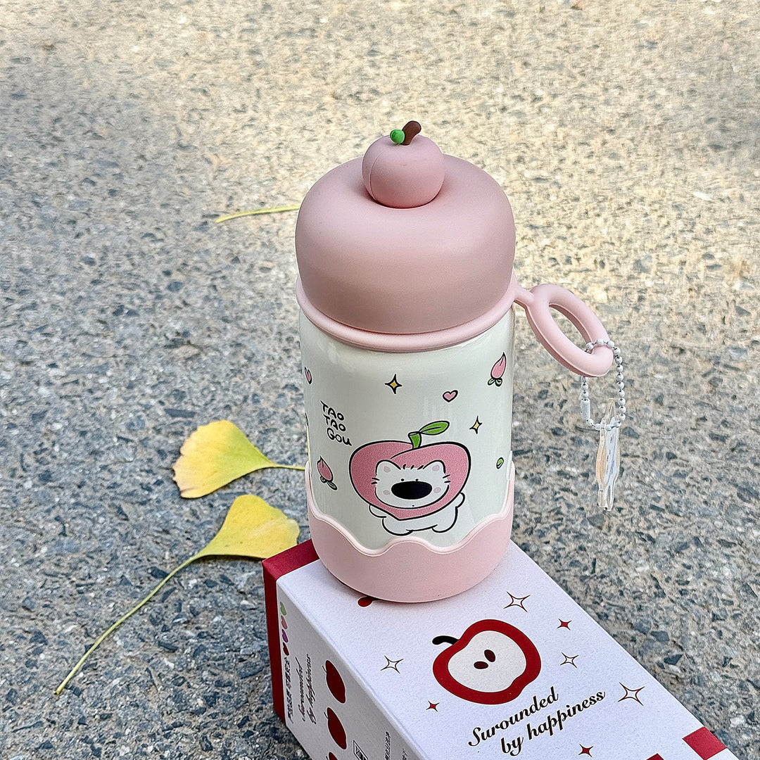 Women's water bottle with interactive fruit lid Stornfield