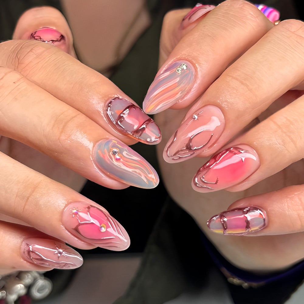 Artistic Gel Nail Design Stornfield 1787543105