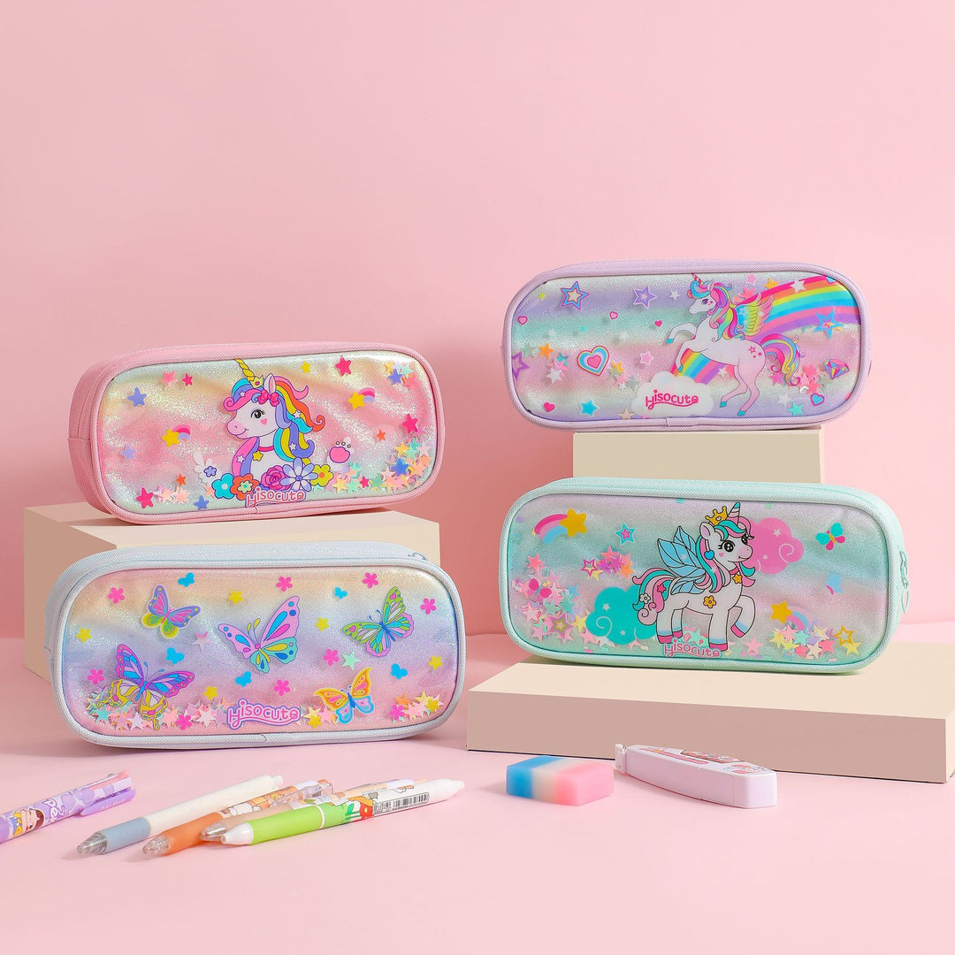 Stylish Unicorn-Themed Pencil Case