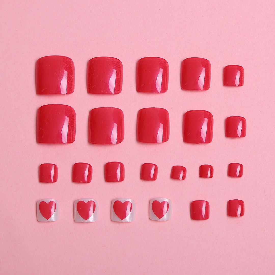 Floral Design Press-On Nail Set Stornfield