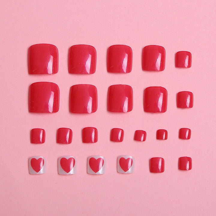 Floral Design Press-On Nail Set Stornfield