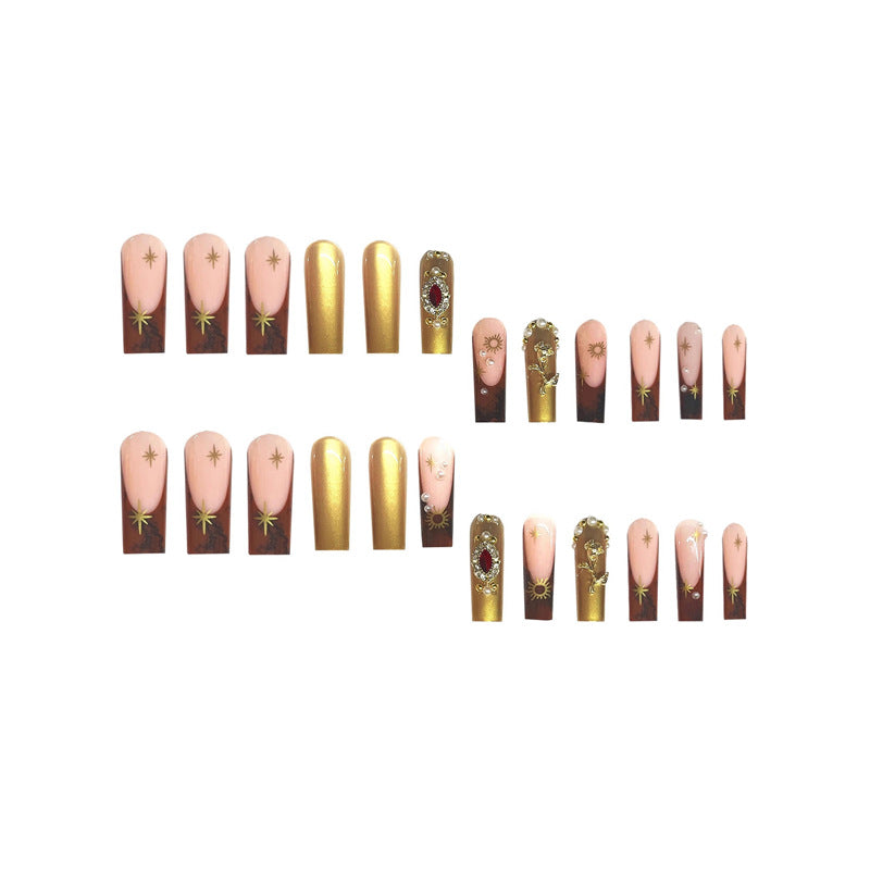 Artistic Luxury Press-On Nails Stornfield