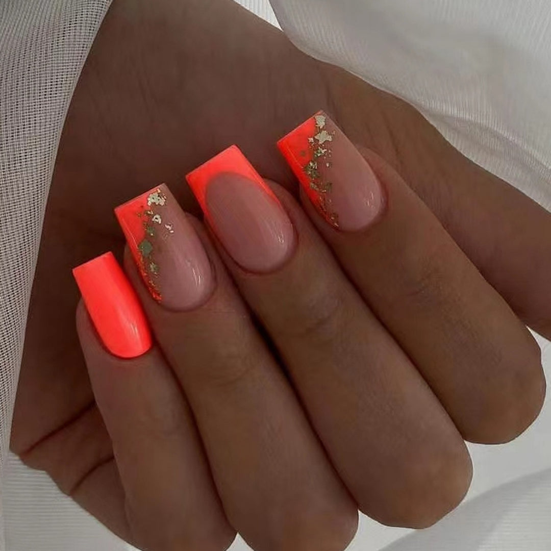 Ornate Butterfly-Inspired Acrylic Nail Extensions Stornfield
