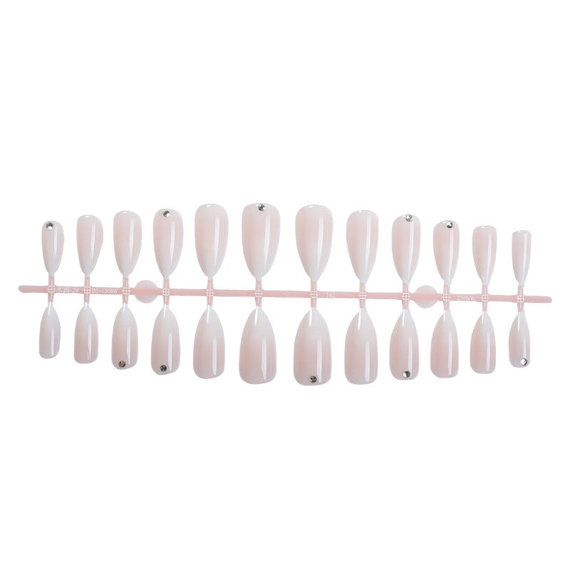 Artificial nail set with elegant glitter embellishments Stornfield