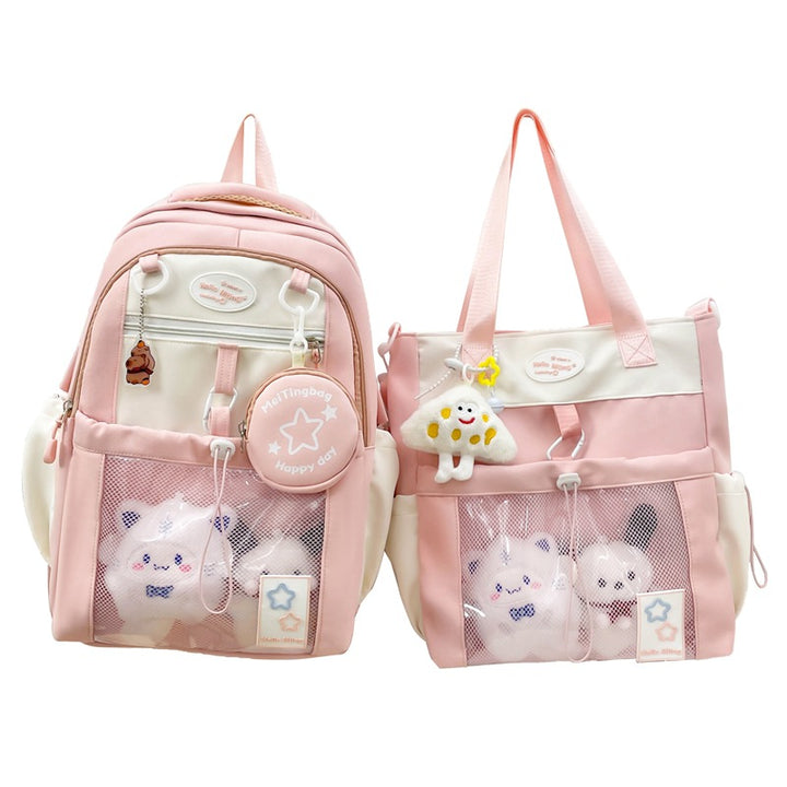 Multi-Functional Plush Toy-Inspired Backpack Stornfield