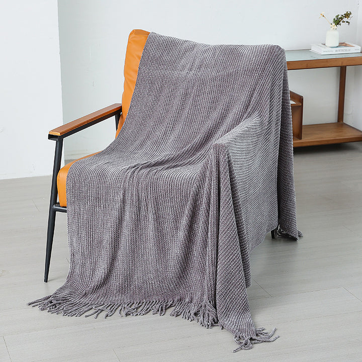 Cozy Knitted Blanket