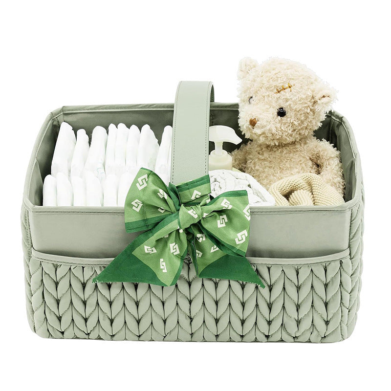 Wrap Organizer Bag with Decorative Bow Stornfield