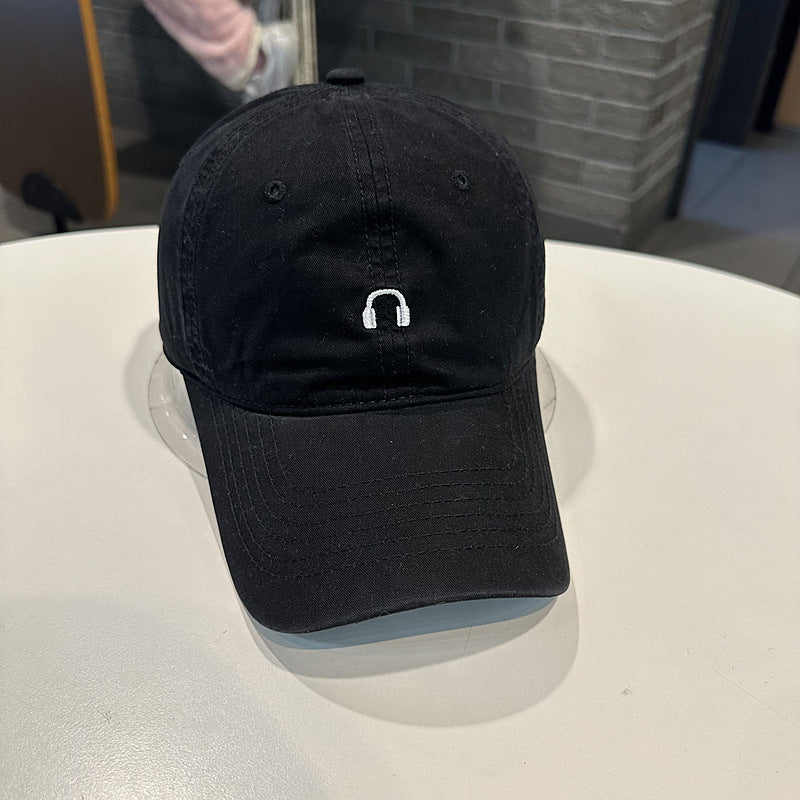 Unisex Cotton Twill Cap with Unique Music Emblem Stornfield