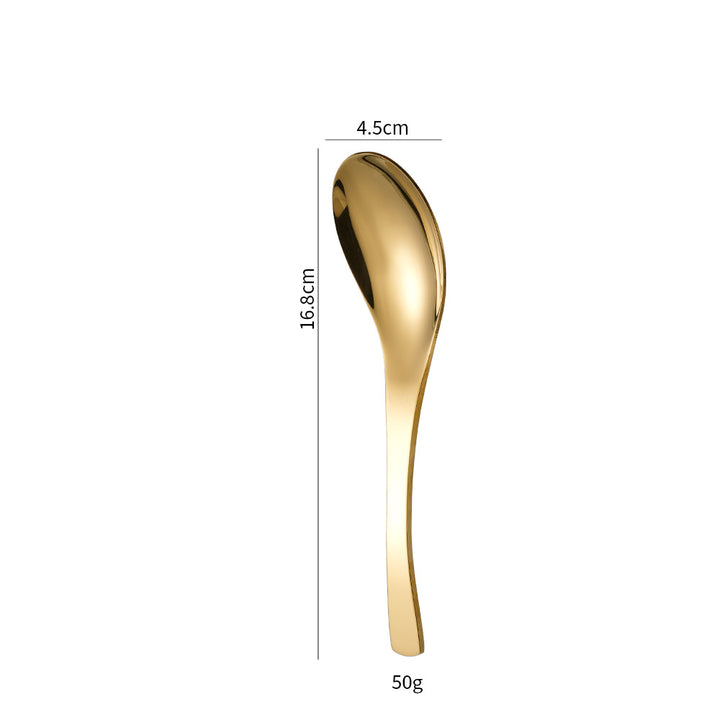 Elegant spoon with ergonomic design and polished surface Stornfield