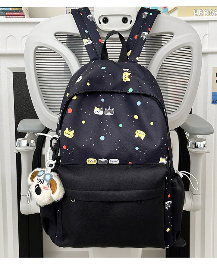 Backpack with Cute Cartoon Design and Practical Compartments Stornfield