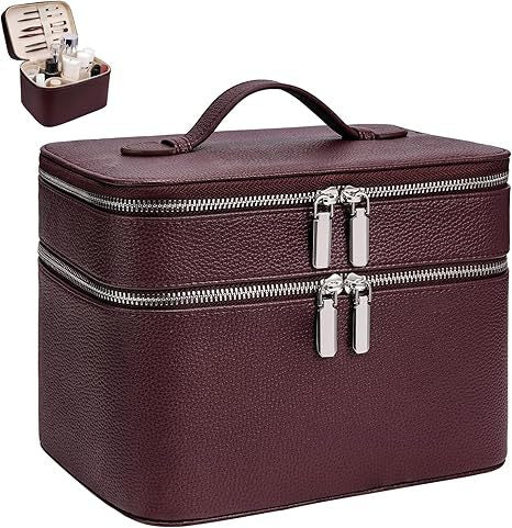 Cosmetic storage case with removable compartments Stornfield