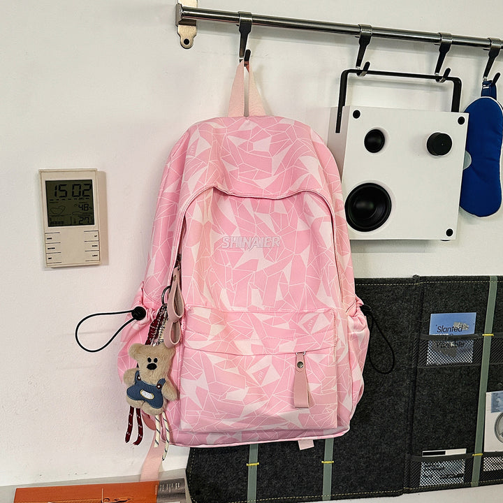 Geometric Pattern Casual Backpack Stornfield