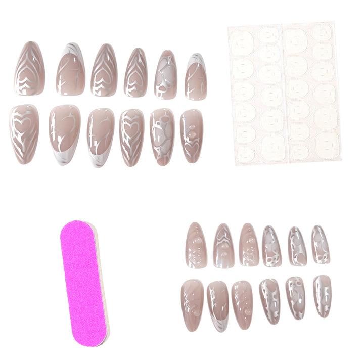 Elegant Acrylic Nail Art Design Stornfield