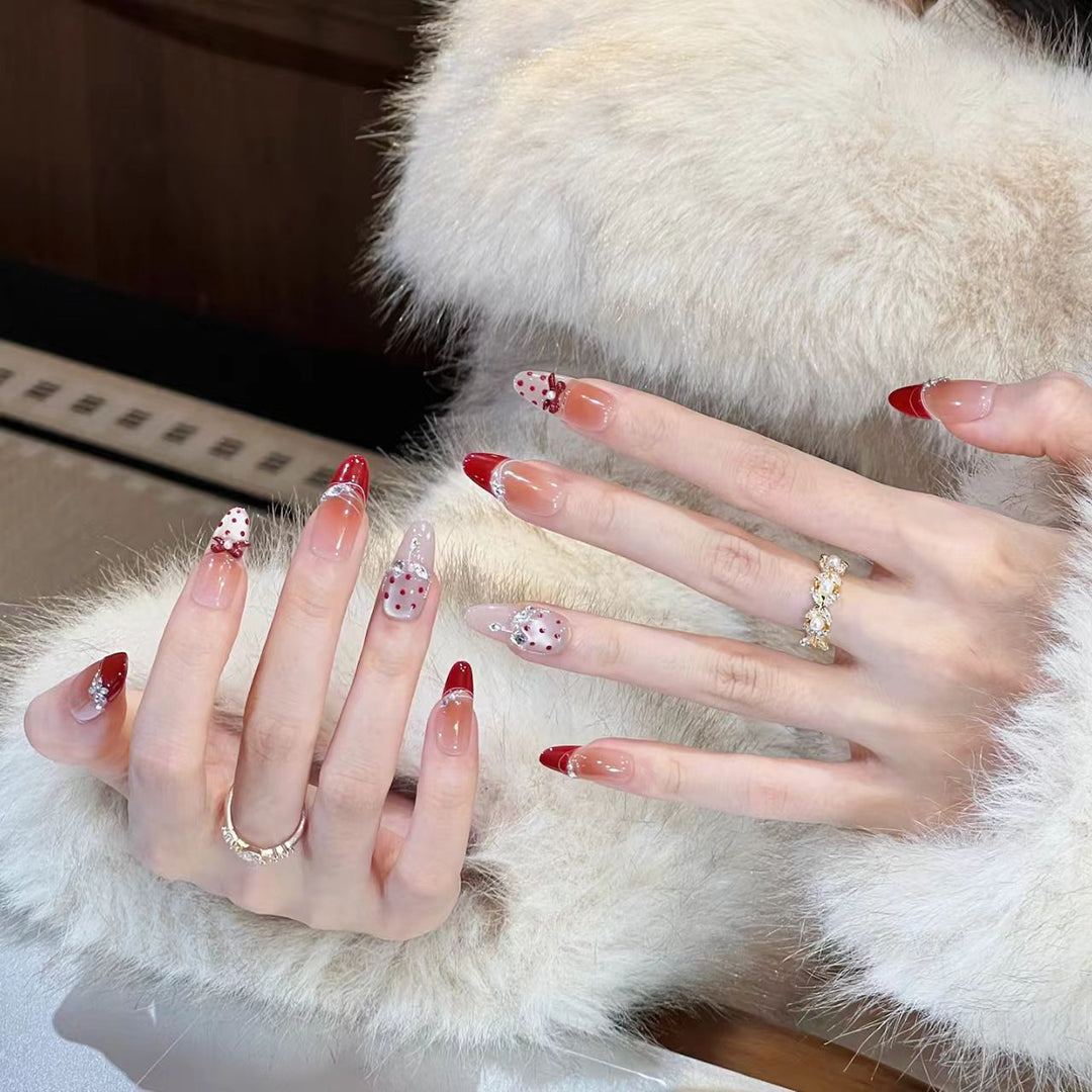 Floral Art Press-On Nail Set Stornfield