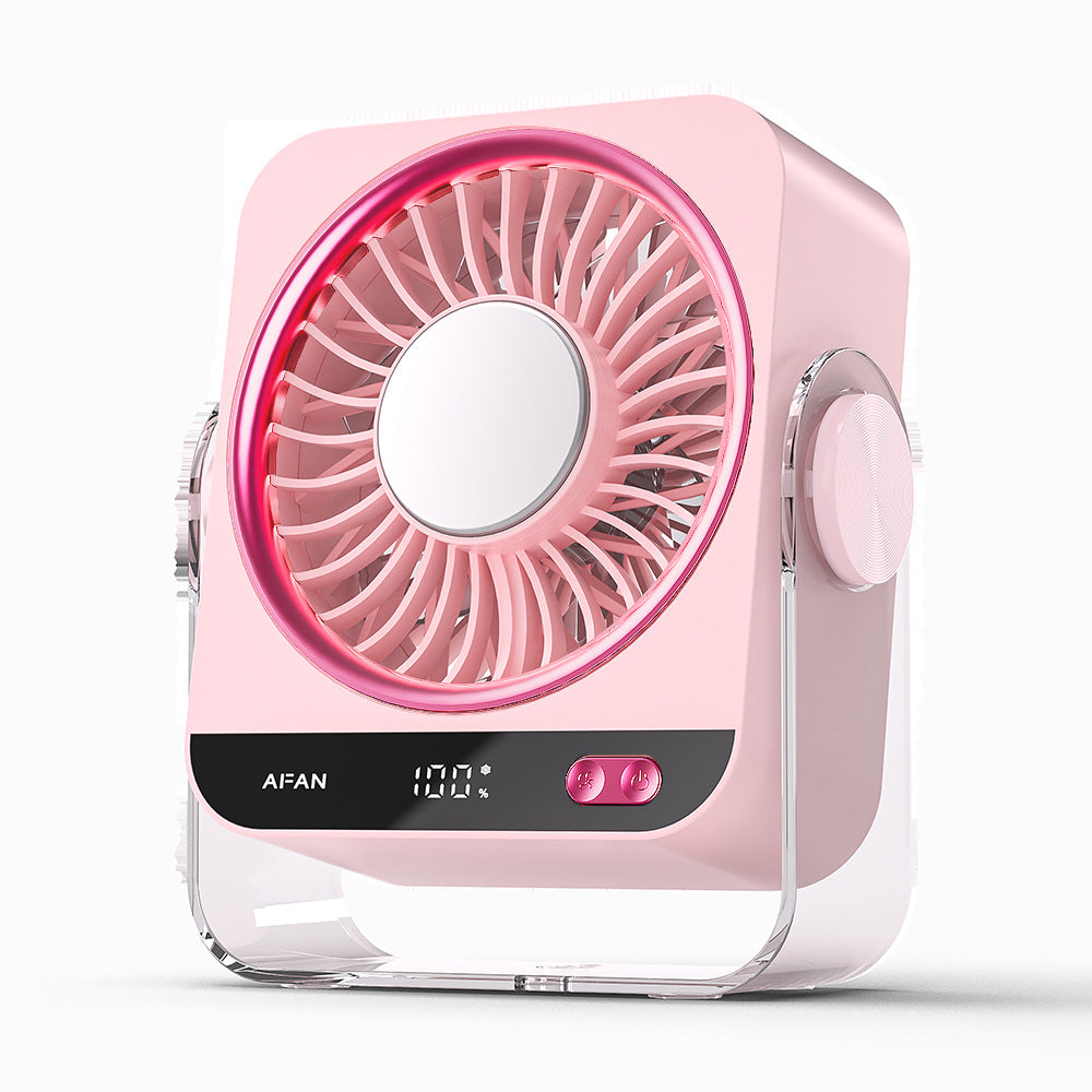 Ladies table fan with digital control and variable fan speed Stornfield