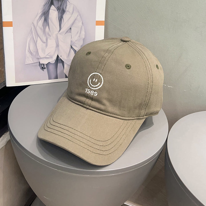 Men's Casual Smiley Embroidered Baseball Cap Stornfield