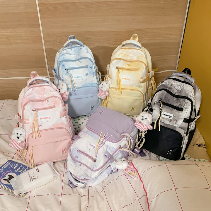 Multifunctional Cute Animal-Embellished Backpack Stornfield