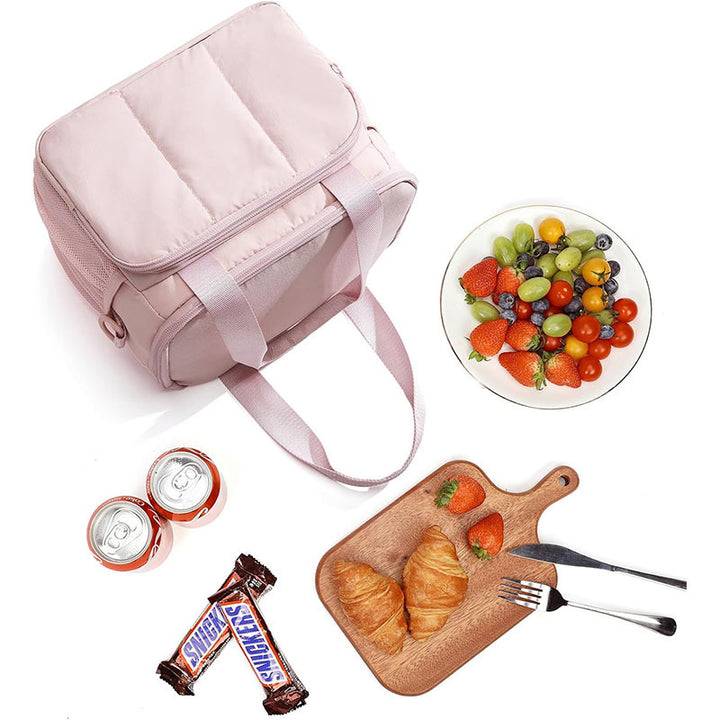 Practical cooler bag with insulated compartments Stornfield
