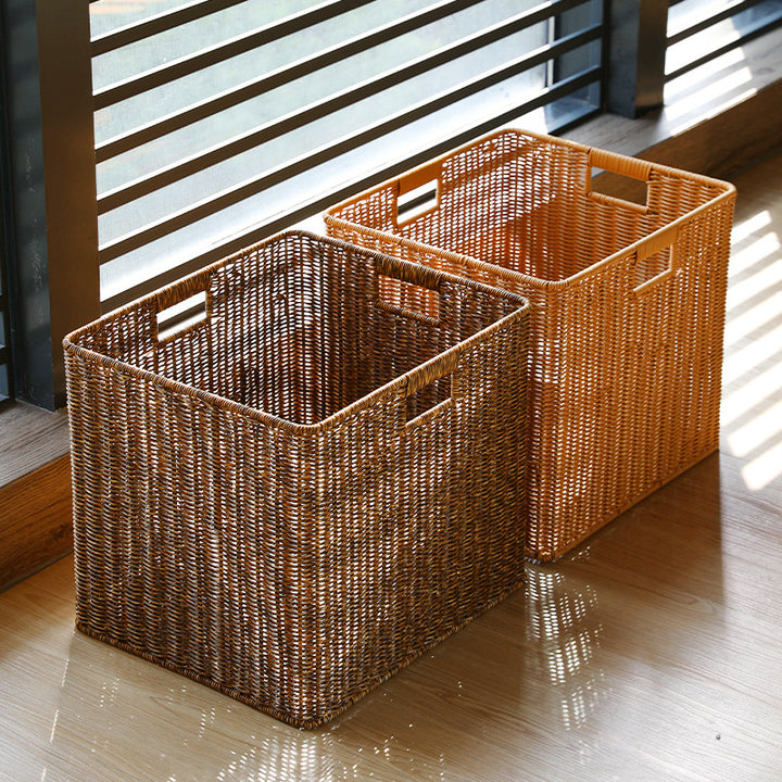Unisex Spacious Storage Basket made of Woven Natural Material Stornfield