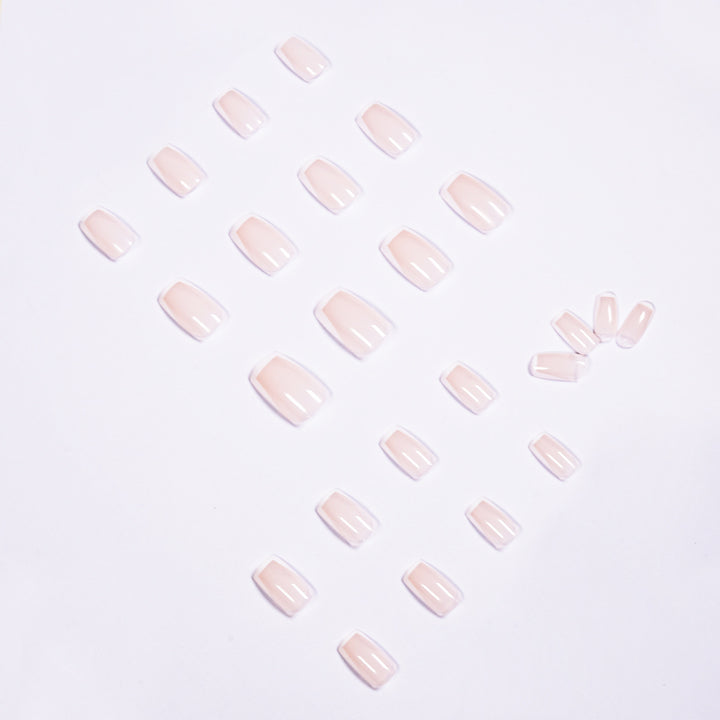 Elegant Nail Extensions with French Tip Stornfield