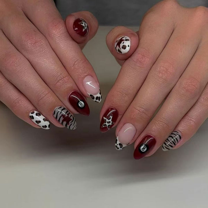 Artistic Animal Print Nail Design Kit