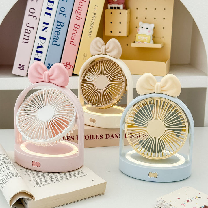 Unisex Portable Mini Fan in Elegant Flower Design Stornfield