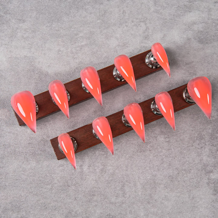 Stiletto-Shaped Press-On Nail Enhancements Set